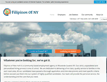 Tablet Screenshot of filipinosofny.com